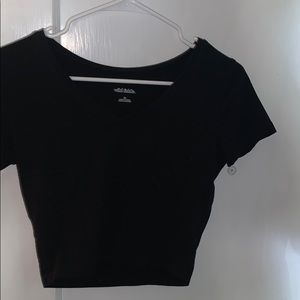 V neck crop top! (NWOT)